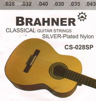 Струны для классической гитары BRAHNER CS-028SP 28-43