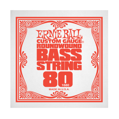 Ernie Ball 1680 струна для бас-гитары калибра 0080