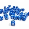 Набор синих игровых кубиков ZVEZDA "D6", 12мм, 36 шт