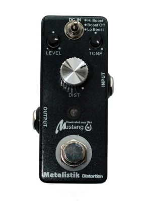 Mustang TC-11 гитарная педаль эффектов Metalistik Distortion