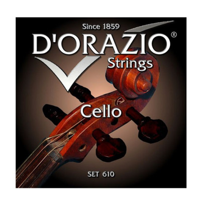 Струны для виолончели 4/4 D'Orazio 610 комплект