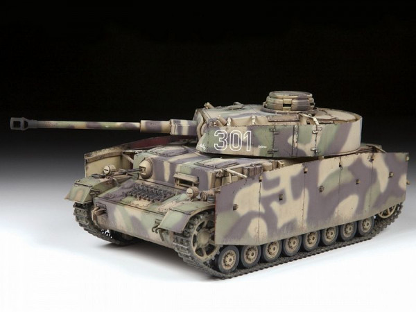 Сборная модель ZVEZDA Немецкий средний танк Pz IV Ausf. G, 1/35