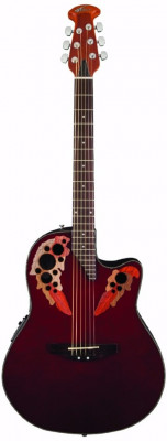 APPLAUSE AE44II-RR Mid Cutaway Ruby Red электроакустическая гитара