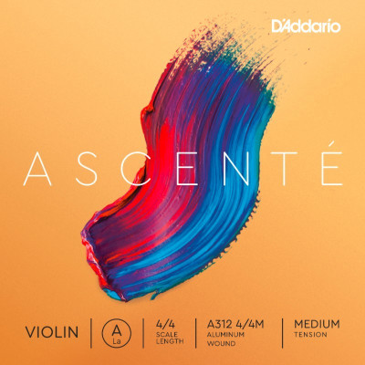 Струна для скрипки A 4/4 D'Addario A312 4/4M Ascente одиночная