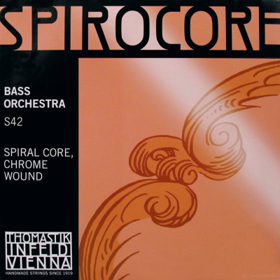 THOMASTIK  Spirocore S42 комплект струн для контрабаса 4/4 оркестровый