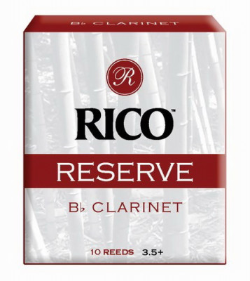 Трости для кларнета Bb Rico RCR10355 Reserve №3,5+ 10 шт