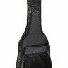 Чехол для классической гитары утепленный MARTIN ROMAS ГК-3 толщина 15 мм ЧЁРНЫЙ с белой декоративной полосой