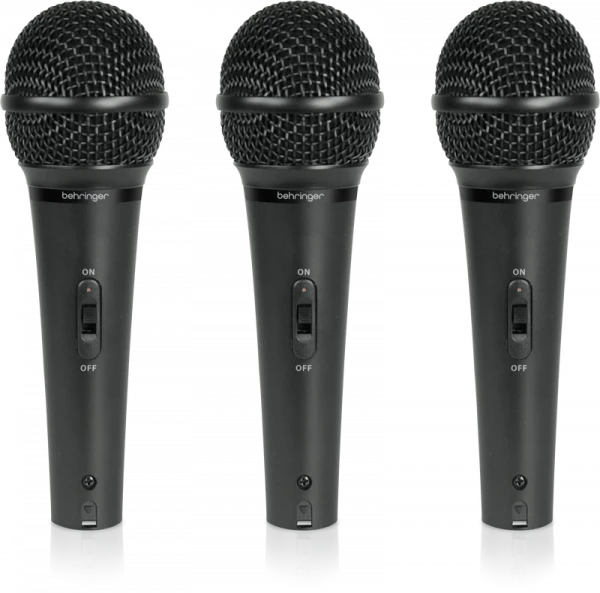 Комплект микрофонов Behringer XM1800S 3шт кардиоидных динамических