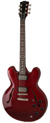 GIBSON 2019 ES-335 STUDIO WINE RED полуакустическая гитара с кейсом