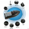 Радиоуправляемый катер для рыбалки Jabo 2AG GPS 2.4G RTR