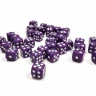 Набор фиолетовых игровых кубиков ZVEZDA "D6", 12мм, 36 шт