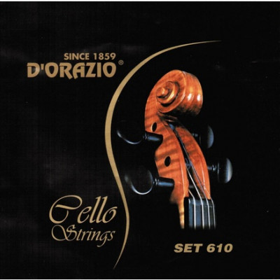 Струны для виолончели 4/4 D'Orazio 610AL комплект