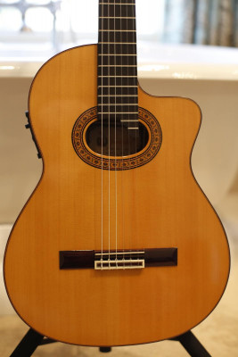 PRUDENCIO Cutaway Model 90 4/4 классическая гитара со звукоснимателем