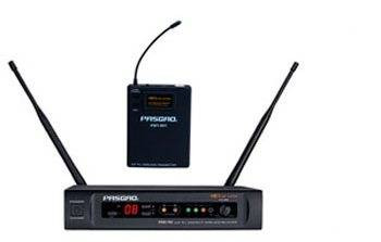 PASGAO PAW760+PBT901 радиосистема с поясным передатчиком + кейс