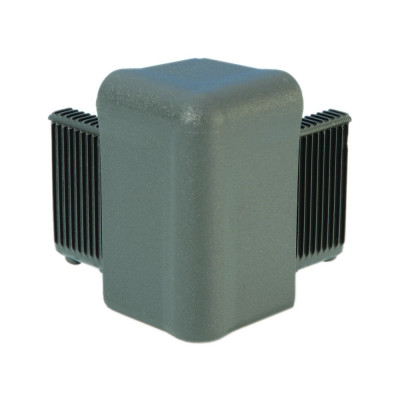 ADAM HALL Q4504MG - Пластиковый стыковочный уголок для кейсов (цвет серый)