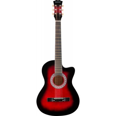 Гитара акустическая DAVINCI DF-50C RD цвет - красный