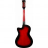 Гитара акустическая DAVINCI DF-50C RD цвет - красный