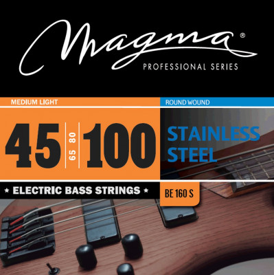 Комплект струн для бас-гитары 45-100 Magma Strings BE160S