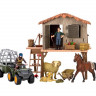 Набор фигурок животных MASAI MARA ММ205-047 серии "На ферме": Ферма игрушка, 22 фигурки