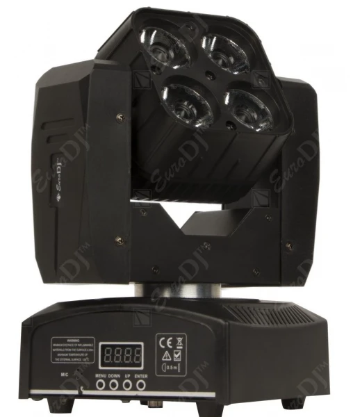 EURO DJ LED BEAM 415 вращающаяся голова 4x15 Вт RGBW