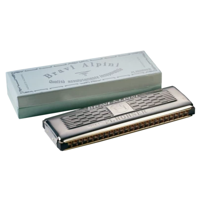 Губная гармошка тремоло HOHNER M1315337 Bravi Alpini 2 x 48 C/G гармошка губная, тремоло