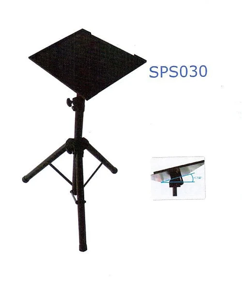 Стойка под микшер или ноутбук Nordfolk SPS030, h: 1000-1500 мм, подставка 400 х 300 мм, сталь