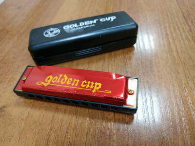 Golden Cup JH-1020-1 C (ДО) диатоническая губная гармошка