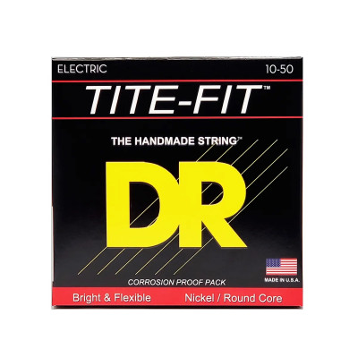 Струны для электрогитар DR МН-10-50 TITE-FIT