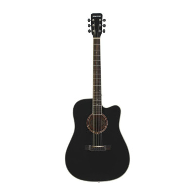 Акустическая гитара STARSUN DG220c-p Black цвет черный