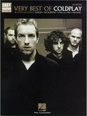 HL00222697 COLDPLAY THE VERY BEST OF SECOND EDITION FOR EASY GUITAR BOOK