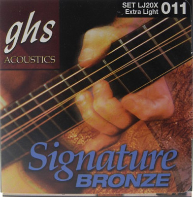 GHS LJ / 20X струны для акустической гитары