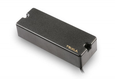 Звукосниматель Tesla CORONA-5SC/BK/BR Bridge для бас-гитары активный хамбакер