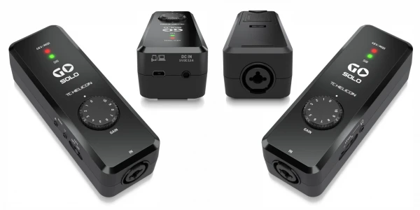 Аудиоинтерфейс TC Helicon GO SOLO для мобильных устройств