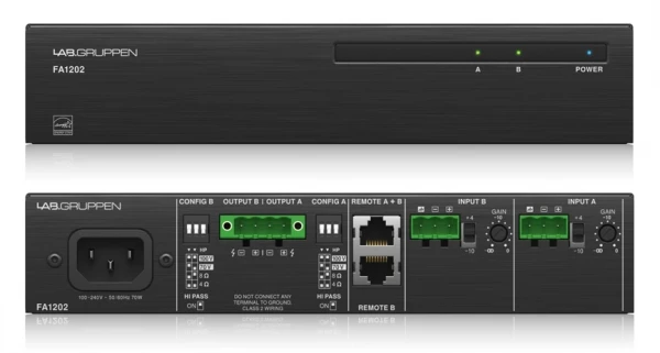 Усилитель мощности Lab.gruppen FA1202 инсталляционный, класс D