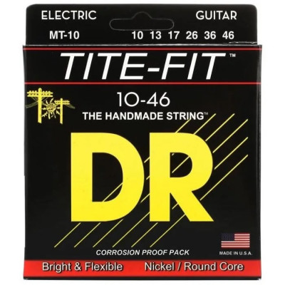 Струны для электрогитар DR МТ-10-46 TITE-FIT