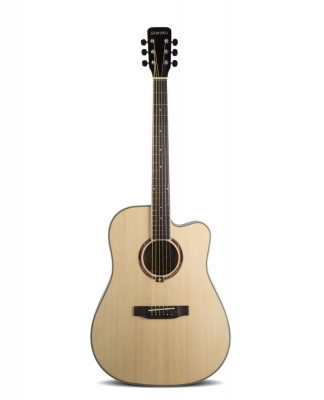 Акустическая гитара STARSUN DG220c-p Open-Pore цвет натуральный