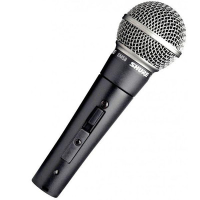Вокальный микрофон SHURE SM58SE динамический кардиоидный, 50-15000 Гц