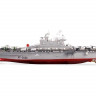 Радиоуправляемый корабль Heng Tai десантный корабль Wasp  2.4G 1/350