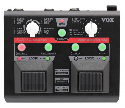 VOX Lil' Looper VLL-1 цифровой напольный лупер-процессор
