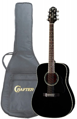 Crafter D-8 BK акустическая гитара