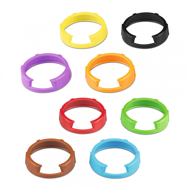 Sennheiser KEN2(#530195/549344) identific.ring set - (8 цвет) для ручных передатчиков ew G3 и 2000 серий