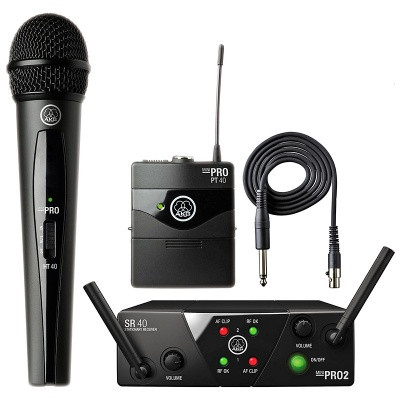 AKG WMS40 Mini2 Mix Set BD US45A/C аналоговая радиосистема с радиомикрофоном