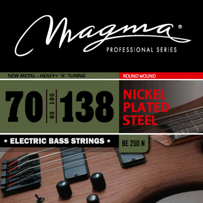 Струны для бас-гитары 70-138 Magma Strings BE250N