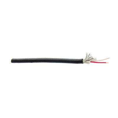 ROCKDALE DMX-001 инсталляционный DMX кабель (7x0.20)x2+64x0.12 диам 6 мм, чёрный