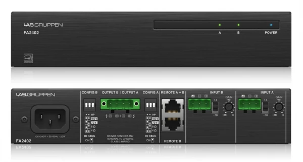 Усилитель мощности Lab.gruppen FA2402 инсталляционный, класс D