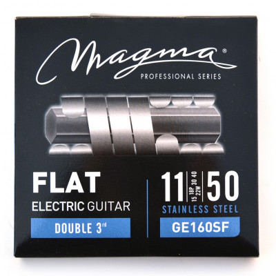 Комплект струн для электрогитары 11-50 Magma Strings GE160SF, две 3-х струны
