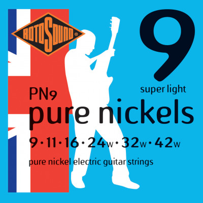 ROTOSOUND PN9 STRINGS NICKEL струны для электрогитары 9-42
