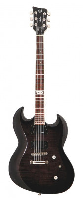 VGS Cobra Select Charcoal Black электрогитара (2-H/MasterV/MasterT/3-WS)