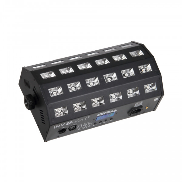 Ультрафиолетовый светильник INVOLIGHT UVFX24 24х 3Вт, DMX-512