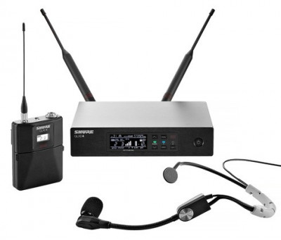 Shure QLXD14E/SM35 P51 цифровая радиосистема с головным микрофоном